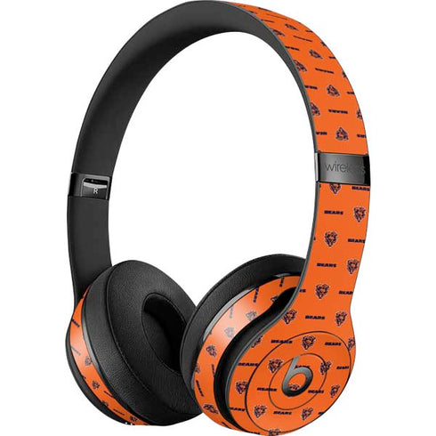 NFL Chicago Bears Blitz Series Beats Solo 3 Wireless Skin